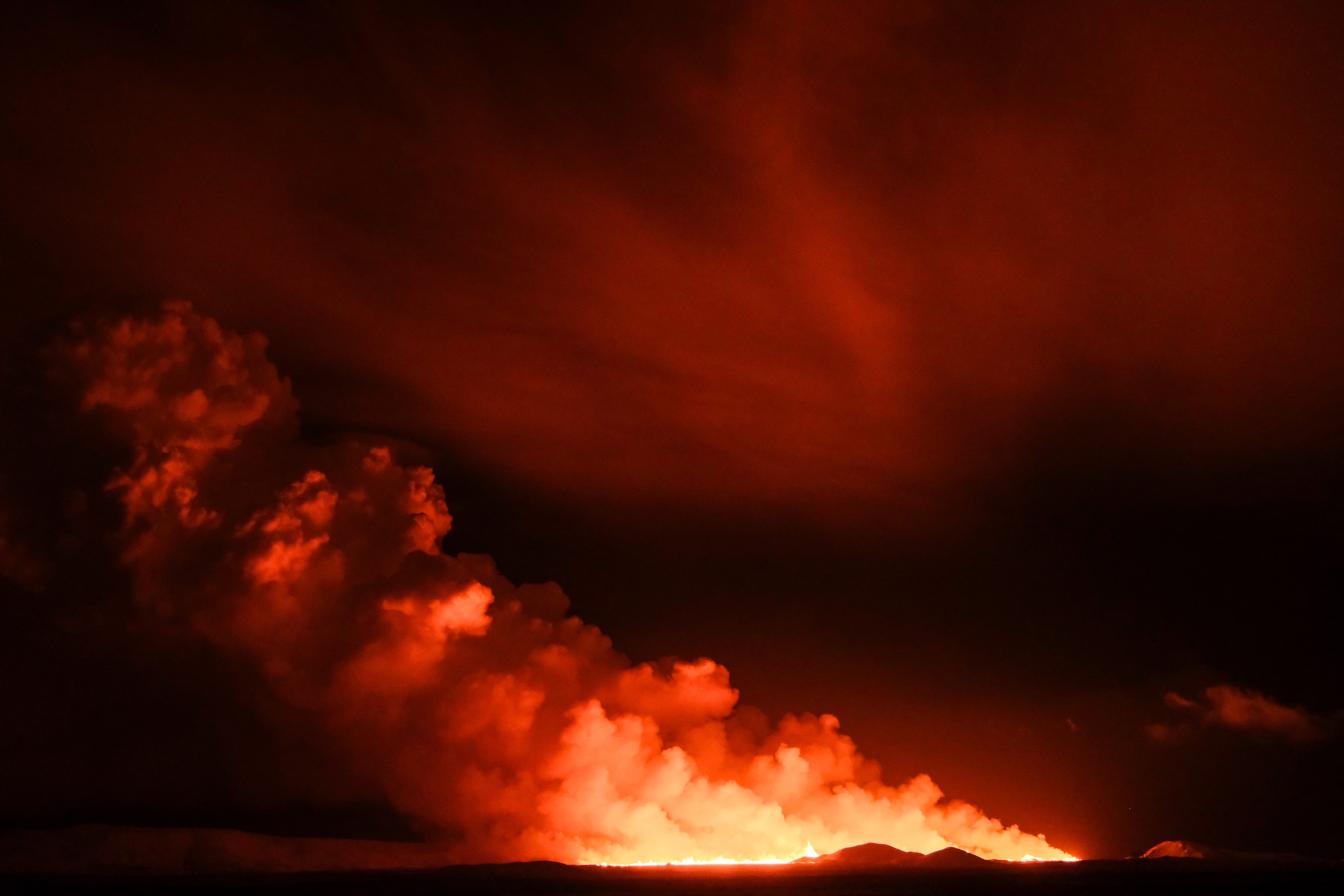 Vulkanausbruch auf Reykjanes-Halbinsel