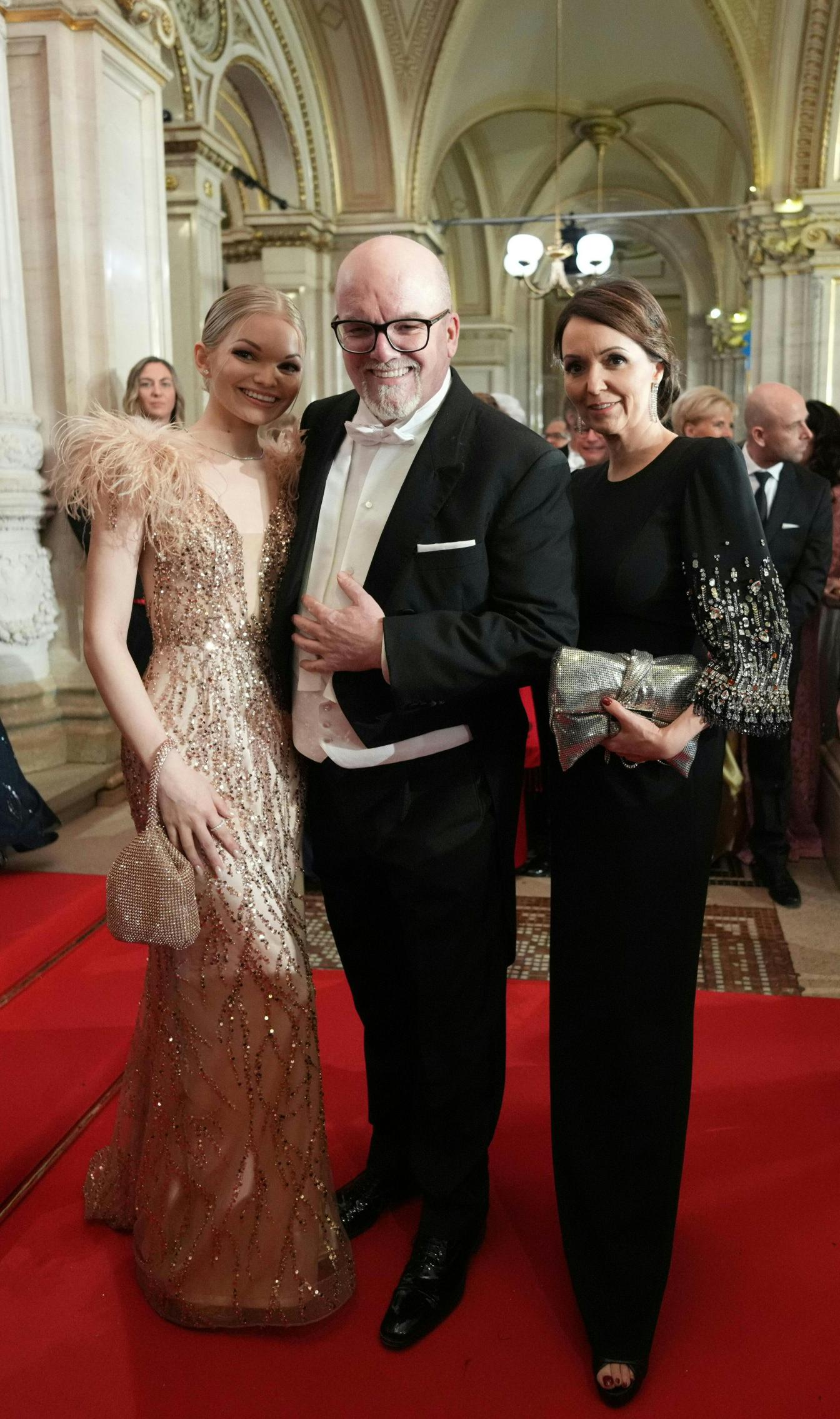 DJ Ötzi (bürgerlich: Gerry Friedle) mit seiner Ehefrau Sonja und seiner Tochter Lisa-Marie