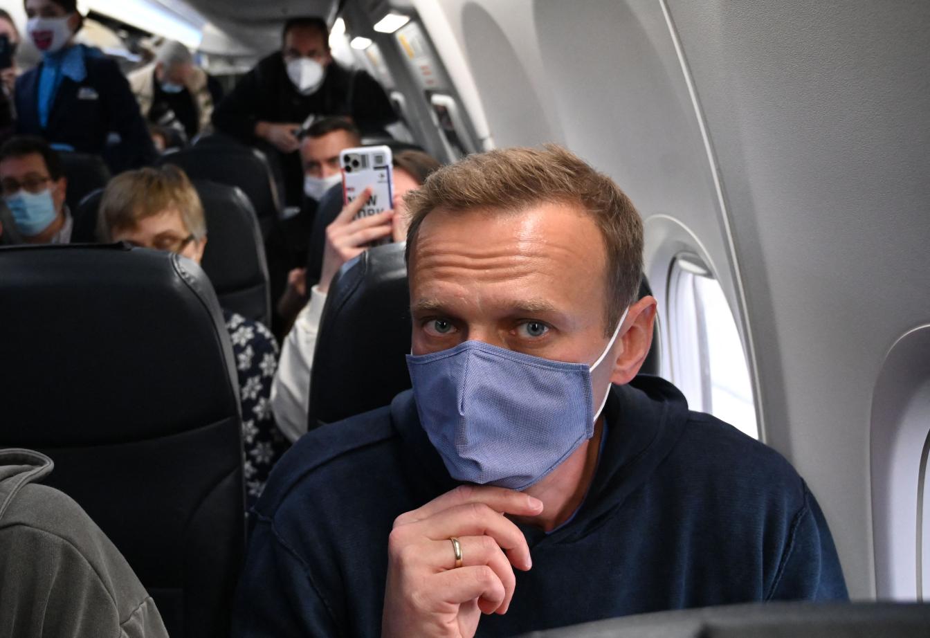 Am 17. Jänner 2021 wurde Navalny noch auf dem Moskauer Flughafen verhaftet.