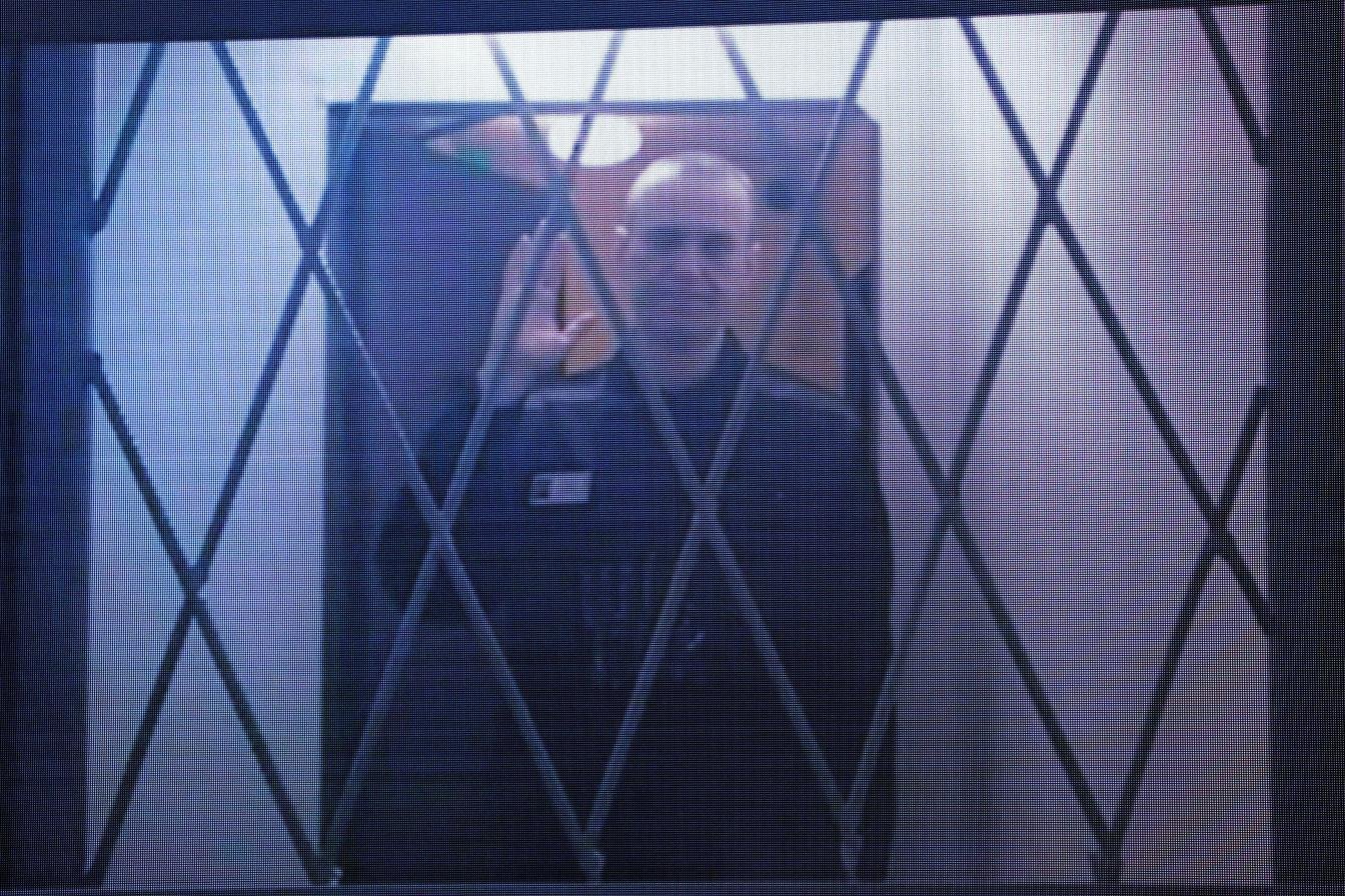 Alexej Nawalny Mitte Jänner im Straflager im hohen Norden Sibiriens.