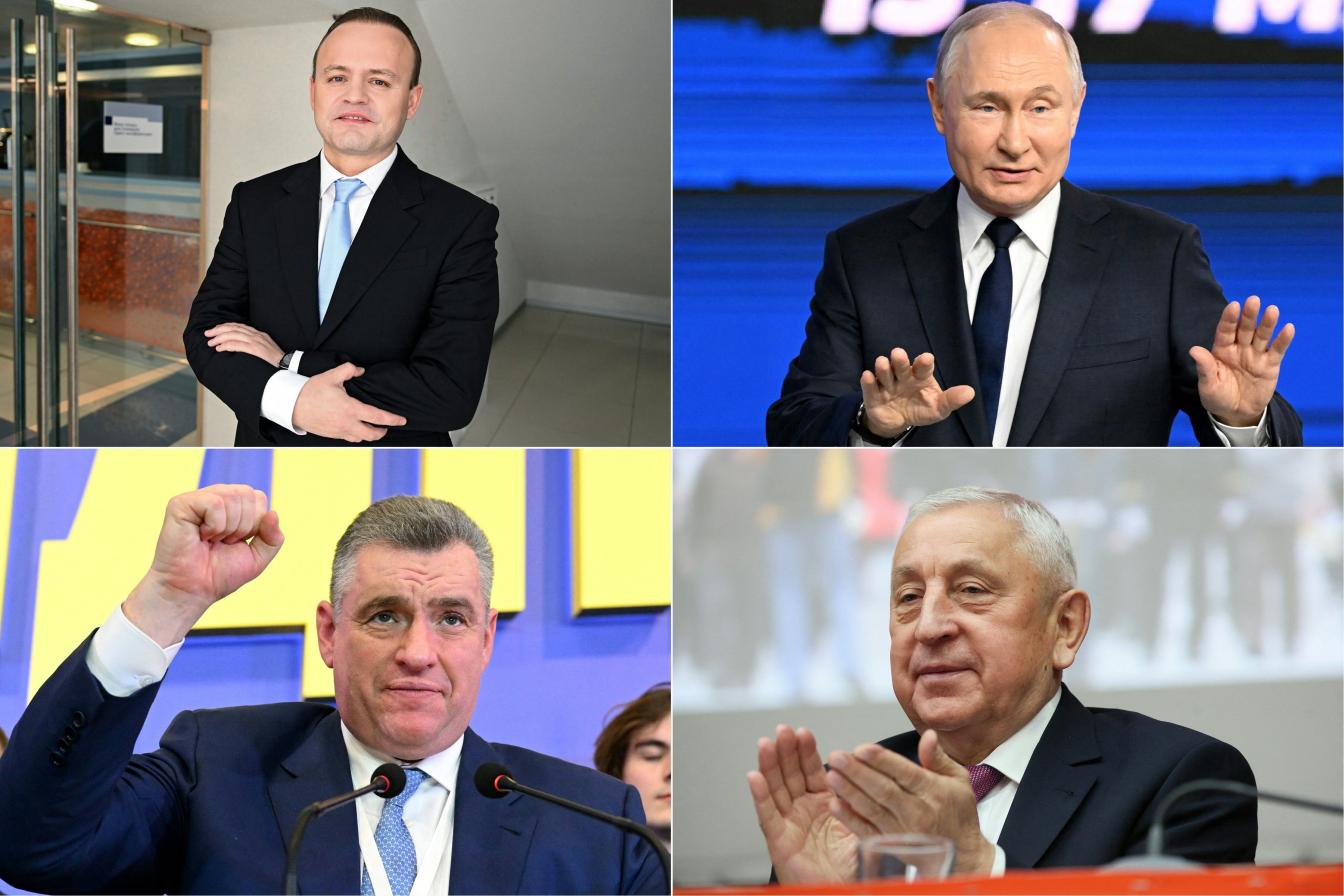 Russische Präsidentschaftskandidaten