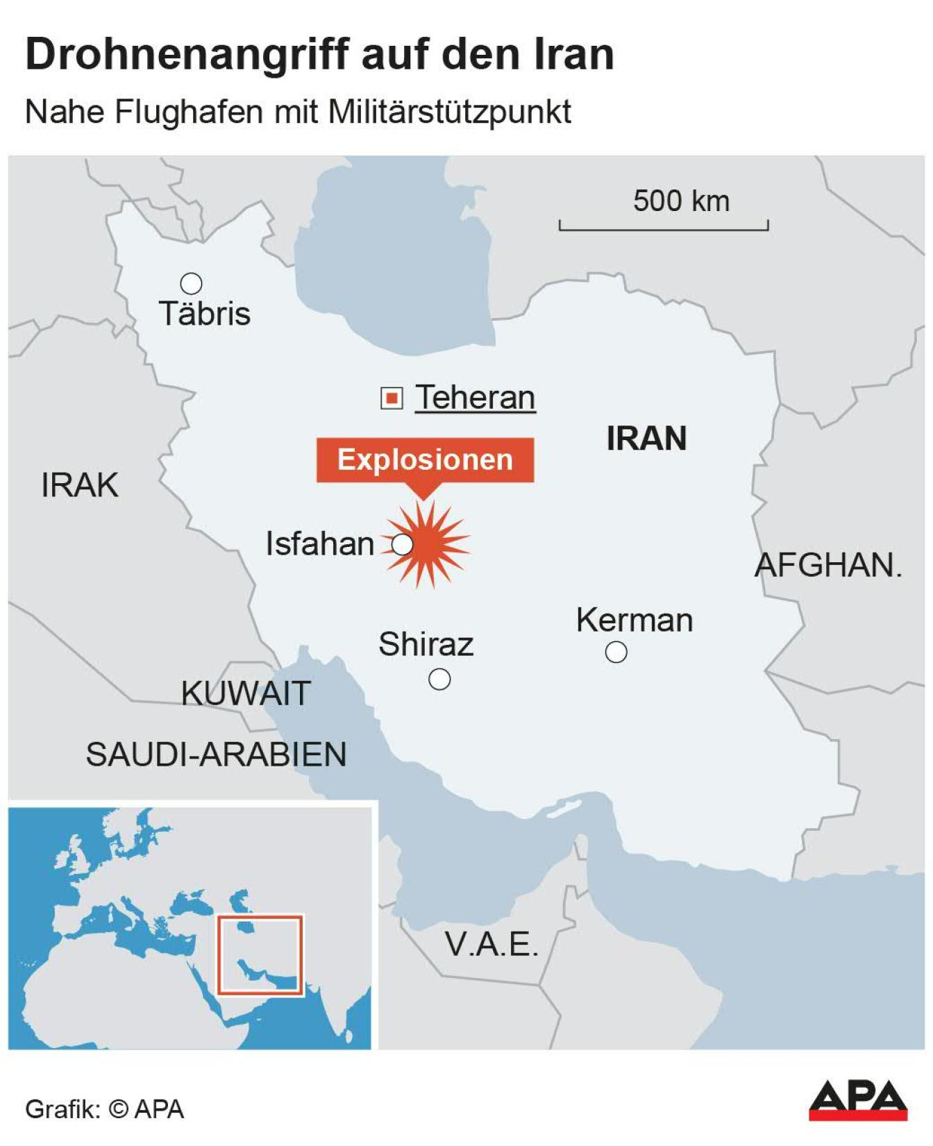 Drohnenangriff Iran