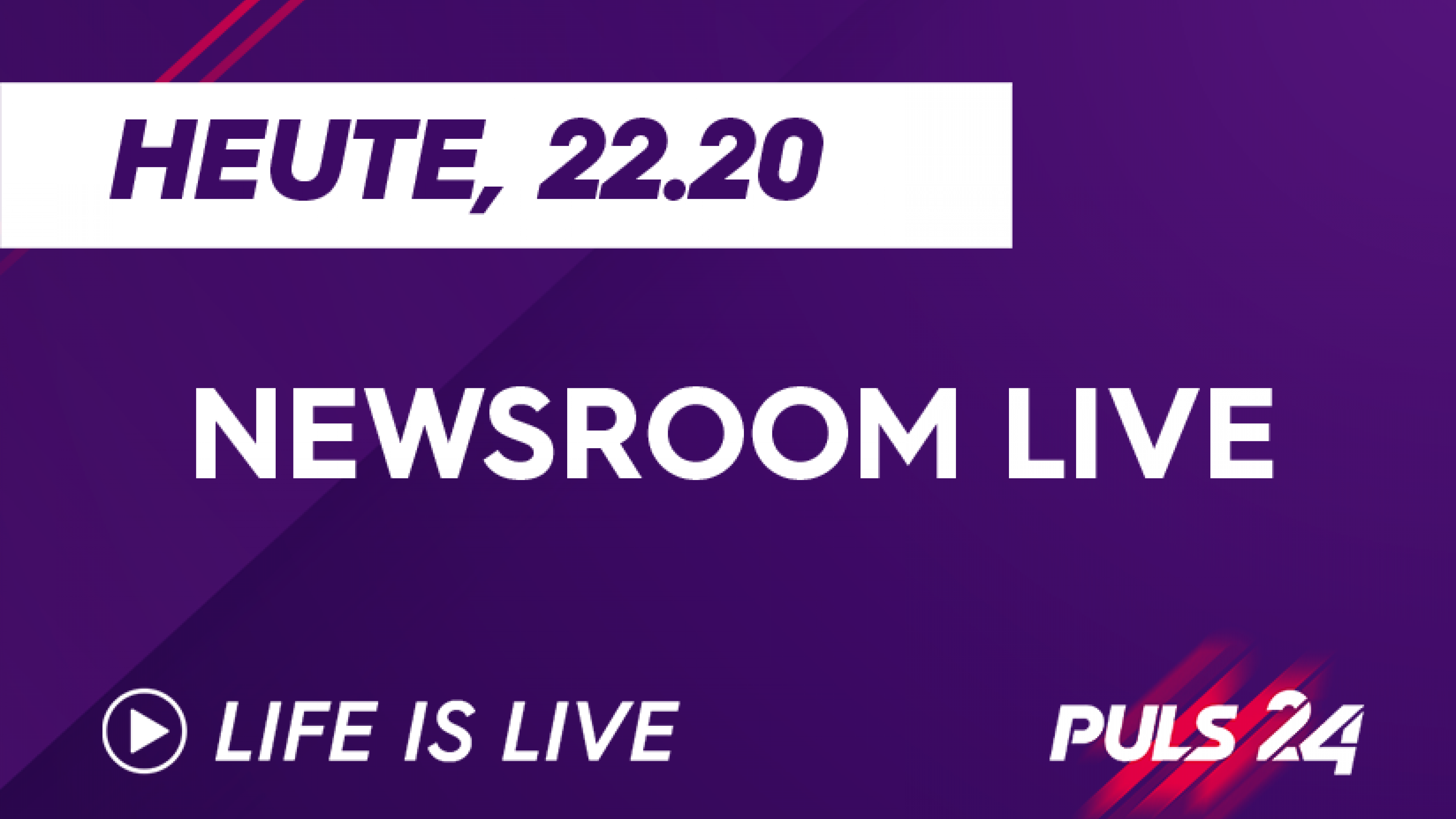 Newsroom Live Ankünder 22.20
