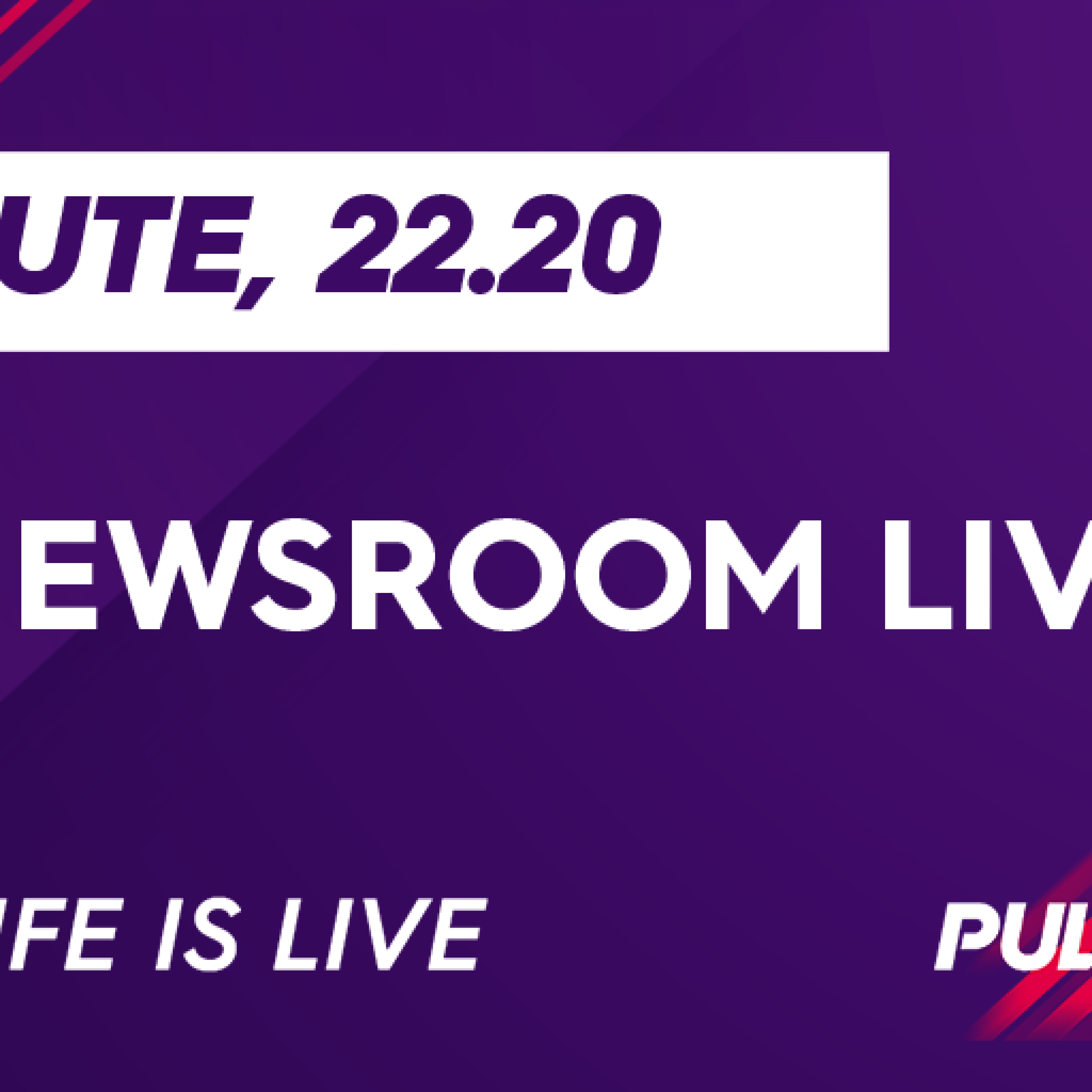 Newsroom Live Ankünder 22.20