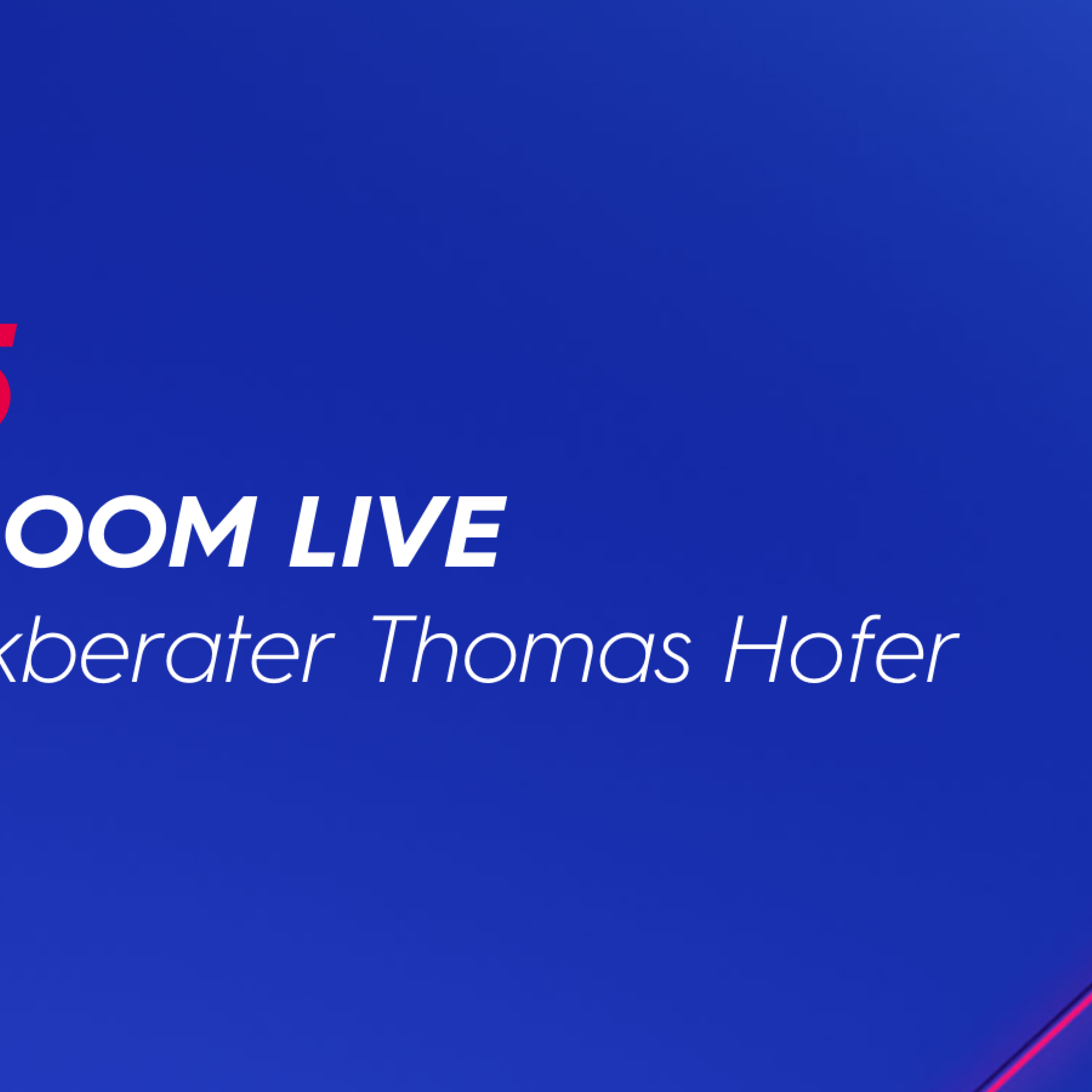 Newsroom LIVE 17.05.2022 Thomas Hofer
